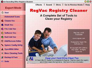  RegVac Registry Cleaner 