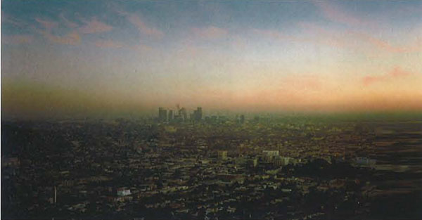 Matte painting:  