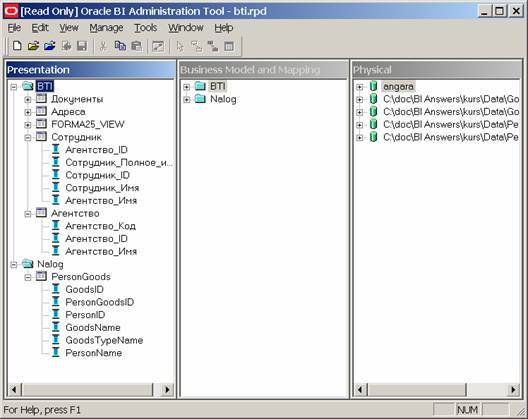   Oracle BI Enterprise Edition