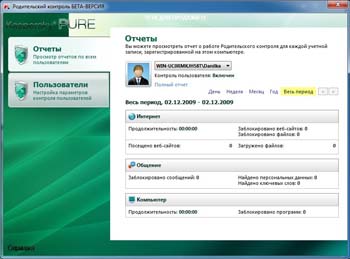 Kaspersky PURE 2010