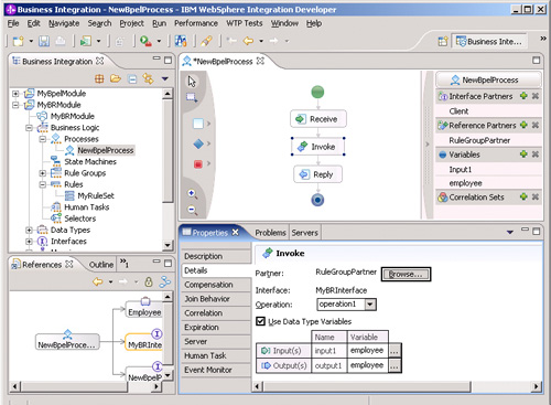  34.   invoke  BPEL-