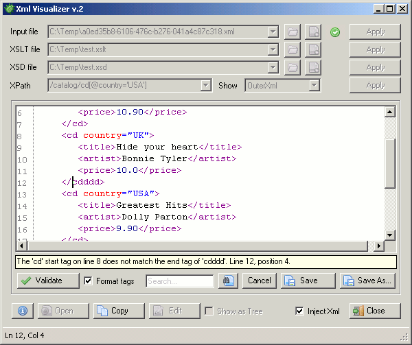 Xml Visualizer v.2 -  XML