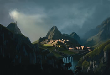 Matte Painting:  