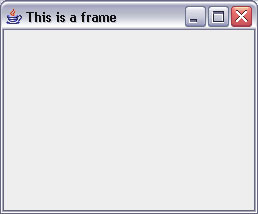 JFrame