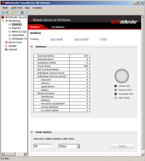  BitDefender Security for File Servers 3.5