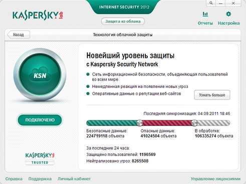  Kaspersky Internet Security 2012