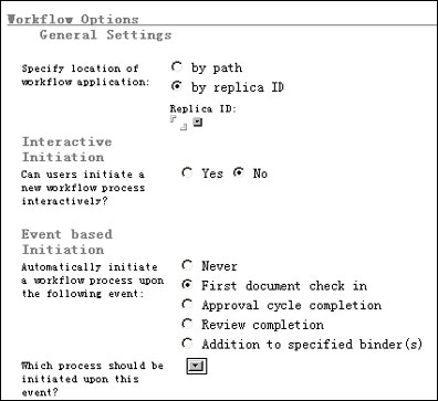 Workflow Options