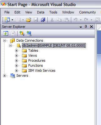    DB2  Server Explorer