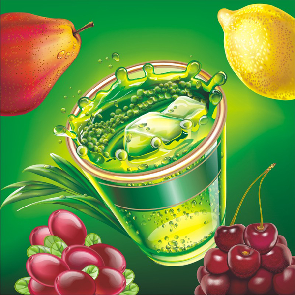 The aerated drink by GruberJan   CorelDRAW?