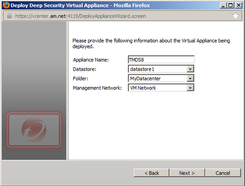       Trend Micro Deep Security Virtual Appliance 8.0