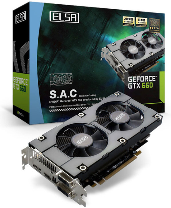 ELSA GeForce GTX 660 S.A.C.