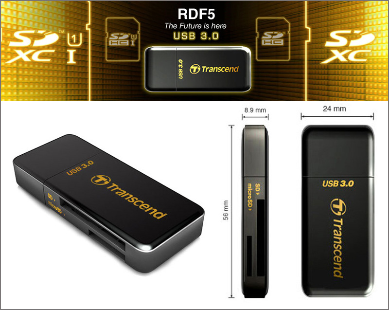 Transcend RDF5 USB 3.0 Card Reader