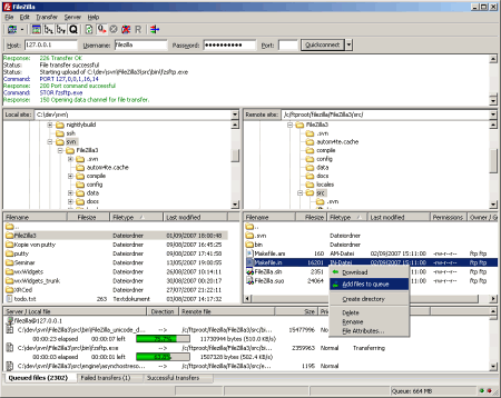    FileZilla