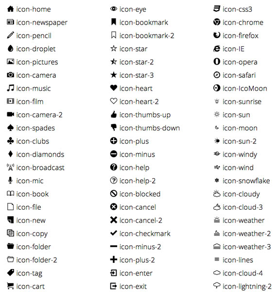 10 Super Useful Free Icon Font Sets