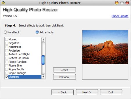 High Quality Photo Resizer