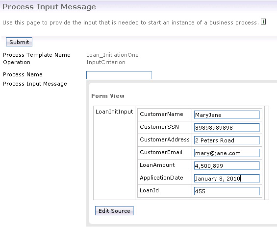 Submit Loan_InitiationOne