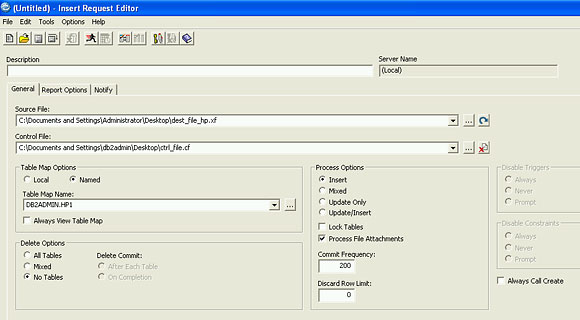 The figure describes Data Insertion