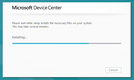 Microsoft  Beta- Windows 8 Device Center