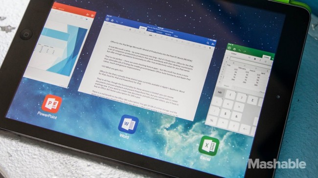 Apple iPad Microsoft Office