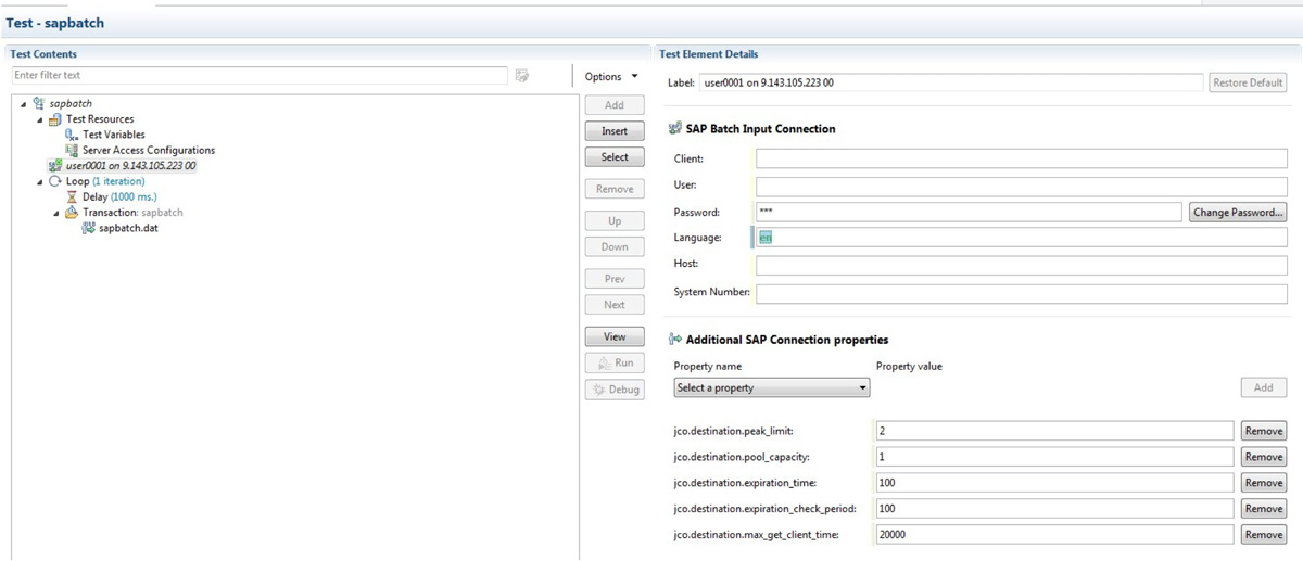  11.   SAP JCO  Rational Performance Tester