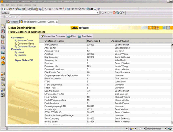 . 1.2.   Lotus Notes  ,  ,   Customers