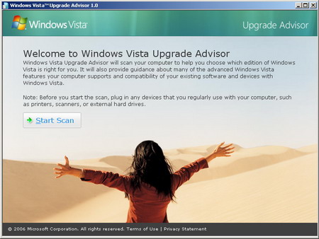 Windows Vista Upgrade Advisor