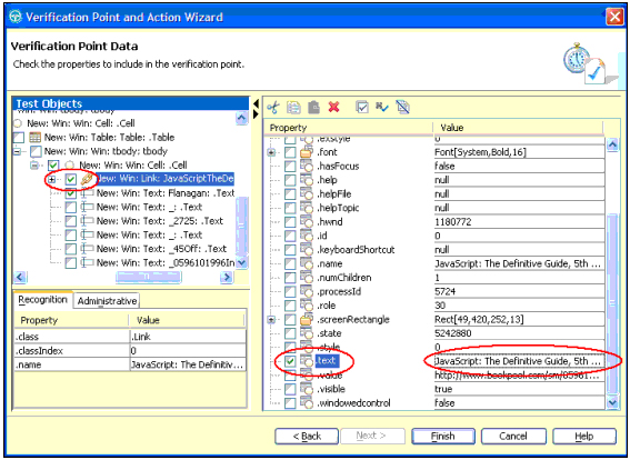  14.  Verification Point Data