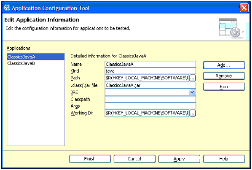  4.  Application Configuration Tool