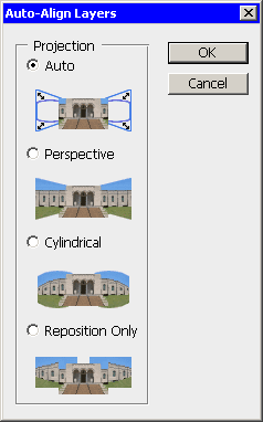 Photoshop CS3 Auto-Align Layers