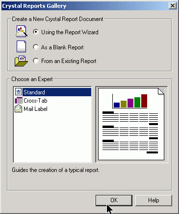  8.   Crystal Reports Gallery